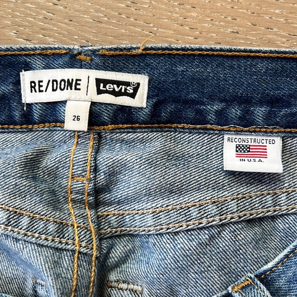 Levi’s RE/DONE redone Jeans in size 26 - Picture 6 of 6